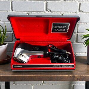 Vintage Norelco Adjustable Tripleheader Razor HP-1131  Electric Razor Tested